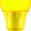 Sunlite 80144 LED A19 Colored Light Bulb, 3 Watts (25w Equivalent), E26 Medium Base, Non-Dimmable, UL Listed, Party Decoration, Holiday Lighting, 1 Count, Yellow