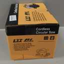 SXBSXB Circular Saw for DeWalt 20V Max Battery, 7-1/4-Inch Blade, 8000 RPM, Brushless Cordless Circular Saw Kit for Cutting Wood PVC (Battery Not Included)