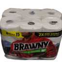 BRAWNY Paper towels 6 Family 15 Rolls