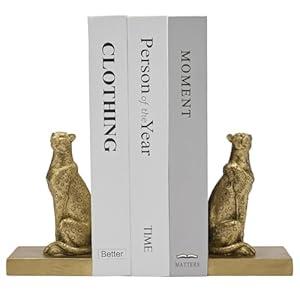 Black Butterfly Book Ends for Shelves, Butterflies Statue Decorative Bookends for Heavy Books, Resin Book Ends with Non-Slip Felt Base for Home Farmhouse Shelves Office Lover Gift