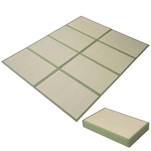 EMOOR Japanese Tatami Mat (Igusa Mattress) (Natural, Full (55x79in))