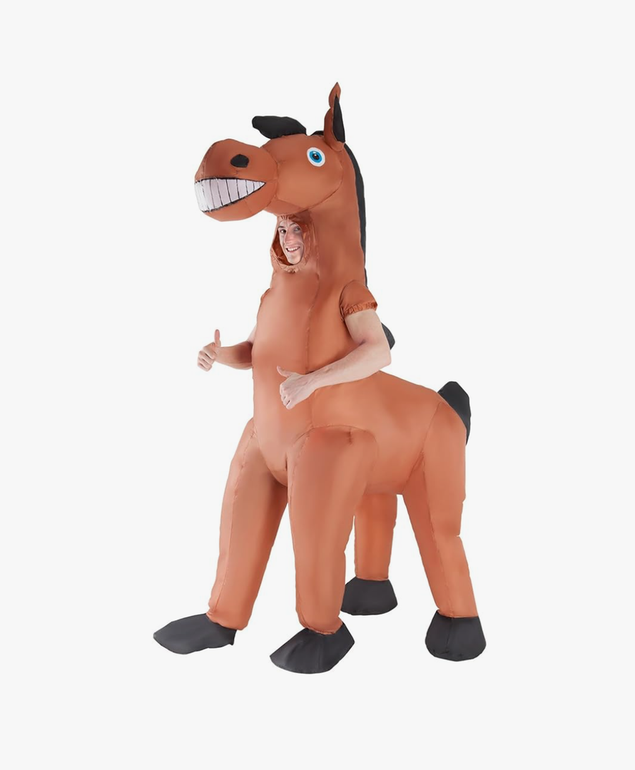 Morph Giant Inflatable Horse Costume, Blow Up Horse Costume Adult, Horse Costume Inflatable
