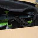 Earthwise LSW70021 21-Inch Width Leaf & Grass Push Lawn Sweeper, Black