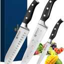 Brewin Professional Kitchen Knives, 2PC Chef Knife Set Sharp Knives for Kitchen High Carbon Stainless Steel, Japanese Cooking Knife with Gift Box