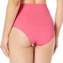 Amazon Essentials Women's High Waist Swim Bottom, XL, Pink
