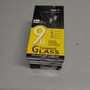 6 x NEW'C 3X Privacy for iPhone 15 Pro Screen Protector (6.1 inches)+ 3X Camera Lens Protector, Sensor Protection, Case Friendly Tempered Glass Film + Dust Plug - Easy Installation Tool Included