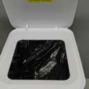 Airdeer Automatic Trash Can, 4 Gallon Self Sealing and Self-Changing Smart Trash Can, Motion Sensor, Touchless Garbage can with lid for Kitchen Bathroom Office, 6 Refill Rings(A1, Golden line)