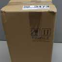 2 Set, 2 Tier Clear Organizer with Dividers for Cabinet, Shelf, Counter - MultiUse Slide-Out Storage Container - Kitchen, Pantry, Medicine Cupboard Bins, Bathroom, Vanity Makeup, Under Sink Organizing