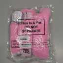 Frienda 10 Pcs Fluffy Car Steering Wheel Covers Handbrake and Gear Shift Cover Seat Belt Shoulder Pads Diamond Mat Ignition Ring Ball Key Chain Armrest Box Mat Car Accessories Set(Pink)