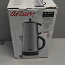 Arzum Tea Tock Electric Turkish Tea Maker, Stainless Steel, 120V