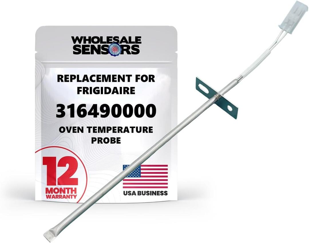 Replacement for Frigidaire 316490000 Oven Probe Temperature Sensor 