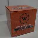 The Official Silent Basketball X (Size 7) – Uncompressed Indoor Basketball for Quiet Dribbling – Grooved Airless Indoor Training PU Foam Basket Ball – Ready to Play for All Ages (29.5")