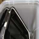 IRIS USA Dog Food Storage Container, 2-Pack, Up to 30 lbs, Black