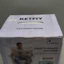 KETFIY Cold Therapy Machine,Programmable Timer Knee Ice Machine with Silent Pump,Knee Replacement System for Cryotherapy Pain Sports Injuries,Ice Therapy Ankle/Leg/Shoulder/Back/Hip