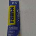 Rain-X 26'' Vision Wiper Blade, Standard Beam, All Weather Performance Curved Smooth Wipe (26)
