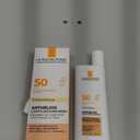 La Roche-Posay Anthelios Sunscreen SPF 50, Ultra-Light Fluid Broad Spectrum SPF 50, Face Sunscreen with Titanium Dioxide Mineral, Lightweight & Fast-Absorbing, Oil-Free, Matte Finish (Tinted)