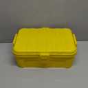 Flemoon Large Outdoor Electrical Box (12.5 x 8.5 x 5 inch), IP54 Waterproof Extension Cord Cover Weatherproof, Protect Outlet, Plug, Socket, Timer, Power Strip, Holiday Light Decoration, Yellow