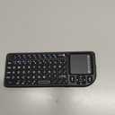 Mini Keyboard with Touchpad, Mini Bluetooth Keyboard, 2.4G Ultra-Thin Handheld Wireless Portable, Suitable for PC/Tablet/TV/Smartphone, Suitable for Travel, Office and Home UseRechargeable