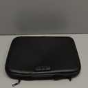 Fireproof Accordion File Organizer with Lock,Hard-Shell Fireproof Document Box with 13 Pockets for Certificates, Passports Laptop Important Documents Portable Home Office Travel Safe Storage (Black)