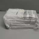 BagDream Bakery Bags with Window 100Pcs 4.5x2.36x9.6 Inches White Kraft Paper Bags with Window, Tin Tie Tab Lock, for Bakrery, Cookie, Coffee Bean, Snack