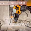 5 x 1/2" x 11" (12 x 280mm) SDS Plus Masonry Drill Bit, Rotary Hammer Drill Bit,Concrete Drill Bit for Concrete, Brick, Block. Working Length 8.5 inch