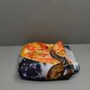 Funny Cat Dinosaur Blanket Soft Cozy Galaxy Space Rainbow Food Fleece Plush Throw Blanket All Season Ultra Warm Lightweight Fuzzy Taco Pizza Blanket Gifts for Girls Boys Women Men Bed 40"x50"