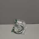 G-PLUG 3FT RG6 Coaxial Cable Connectors Set - High-Speed Internet, Broadband and Digital TV Aerial, Satellite Sky Cable Extension- Weather-Sealed Double Rubber O-Ring and Compression Connectors Black