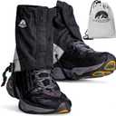 Gaiters for Hiking Waterproof  600D Nylon Oxford Gaiters for Men and Women  Adjustable One Size Fits All Hiking Accessories Waterproof Boot Covers  Steel Hook and Elastic Band