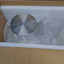 2 packs with Lid and Spout, Borosilicate Glass Carafe for Hot/Cold Drink, Water Pitchers with Handle for Fridge, Extra Large Jug for Iced Tea, Coffee, Juice, Beverage