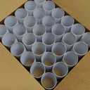 30 Pack Craft Rolls - Thick Cardboard Tubes for Crafts - Round Cardboard Tubes - Craft Tubes - Craft Round Tubes - Paper Tube for Arts & Crafts - 1.57 x 3.9 Inches - White