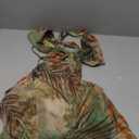 WDIRARA Women's Tropical Cut Out Halter Dress Deep V Neck Backless Bodycon Mini Dresses (Medium, Green)