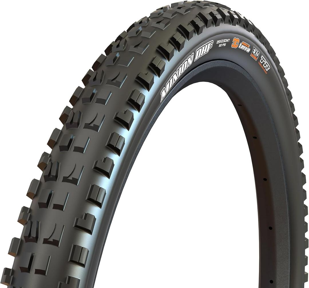 MAXXIS Minion DHF - Dual Compound - E25 Rating, Tubeless | Gold Standard of Gravity Focused Tread (29x2.30 - EXO, E25)