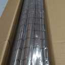 LazBlinds No Drill Bamboo Roman Shades, 46" W x 64" H, Malay Walnut