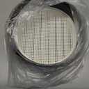 6 Inch Vent Cover, Hon&Guan Round Soffit Vents Round Vent Cover with Built-in a Fly Screen for Bathroom Office Home-2PCS