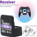 GoolRC Flysky FGr4D Receiver, 2.4GHz 4 Channels AFHDS 3 Receiver Built-in Dual Antenna PWM/PPM/i-BUS2/S.Bus/i-Bus Output Compatible with Flysky Noble NB4 PL18 EL18 RC Transmitter for RC Car Boat