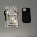 Phone Case for iPhone 15 Wallet Case Card Holder Slot Ultra Slim Fit Flexible TPU Gel Rubber Soft Skin Silicone Protective Phone Case Cover for Apple iPhone 15 6.1 inch Black