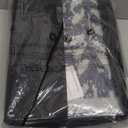 MontVoo Outdoor Rug 8x10 Waterproof-Patio Rug Mat Outdoor RV Camping Picnic Beach Mat Plastic Straw Rugs Outside Outdoor Area Rugs for Balcony Deck Backyard Navy Blue