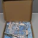 Shellwei 6 Pcs Winter Party Table Decorations Snowflake Snowman Wooden Centerpieces Winter Let It Snow Party Baby is Cold Outside Decoration for Christmas Baby Shower Supplies