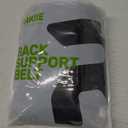 Lumbar Back Brace with Removable 3D Pad, Adjustable Lower Back Pain Relief Support for Men and Women, Comfortable Support Belt Ideal for Lower Back Pain, Sciatica, Posture Correcter, Green Size XL (Waist: 45.3"-51.2")