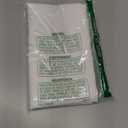 Hiasan French Door Curtains Privacy, Rod Pocket Semi Sheer Front Curtain for Door Window, 1 Panel (White, W 24 inch x L 40 inch)