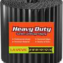 3 x LAVEVE Corrugated Metal Garden Edging 6" x 40Ft, Landscape Edging Border for Lawn, Flower Bed, Garden Fence, Paver Edging (Black)