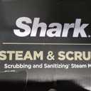Shark S7001 Mop, Scrub & Sanitize at The Same Time, Designed for Hard Floors, with 4 Dirt Grip Soft Scrub Washable Pads, 3 Steam Modes & LED Headlights, Gold