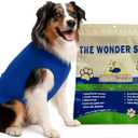 Female Dog Diaper Cover and Male Dogs Diapers Suit with American Textile and Wrap Around Legs for Superior Fit BL-2XL-DK (2X-Large, Pack of 1)