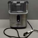 EUHOMY Nugget Ice Maker Countertop, Ready in 7 Mins, 34Lbs/24H Pebble Ice Maker Machine, Self-Cleaning Countertop Sonic Ice Makers with Ice Scoop&Basket, Pellet Ice Maker for Home, Stainless Steel