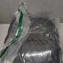 UPGRADE Privacy Screen Fence 4' x 50' Commercial Shade Cover with Brass Grommets Heavy Duty Perfect for Outdoor Back Yard-Black, Customizable