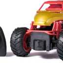 Monster Jam, Marvel Iron Man RC Monster Truck, 1:24 Scale, Kids Toys for Boys and Girls Ages 4 and up