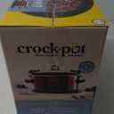 Crock-Pot 6-Quart Cook & Carry Oval Manual Portable Slow Cooker, Red - SCCPVL600-R