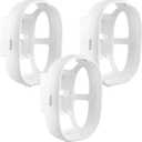 Wall Mount for Google Nest WiFi Pro - Wi-Fi 6E-No Tools Required and No Cord Clutter Easy Moved Holder Bracket Compatible with Google Nest WiFi Pro- Wi-Fi 6E (3-Pack)