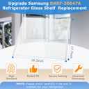 DA97-20647A Refrigerator Glass Shelf Replacement for Samsung Fridge