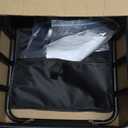Bike Basket Rear Rack Bike Basket with Cargo Net and Liner Large Bicycle Basket Heavy Duty Bicycle Rear Basket with Liner Waterproof Cover Cargo Net